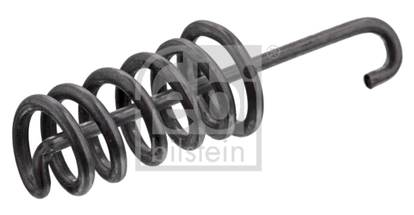 Spring, brake shoes